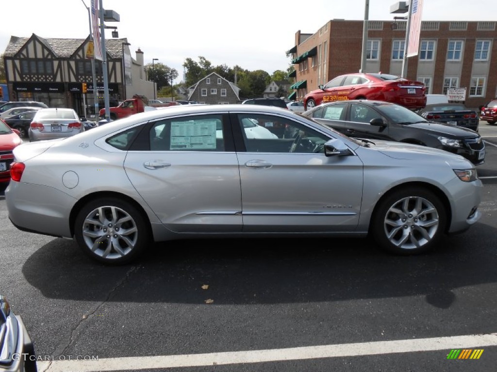 2014 Impala LTZ - Silver Ice Metallic / Jet Black photo #4
