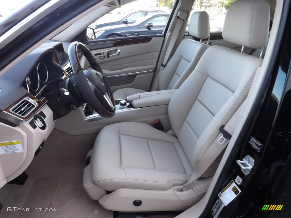 2014 E 350 4Matic Sedan - Black / Silk Beige/Espresso Brown photo #11