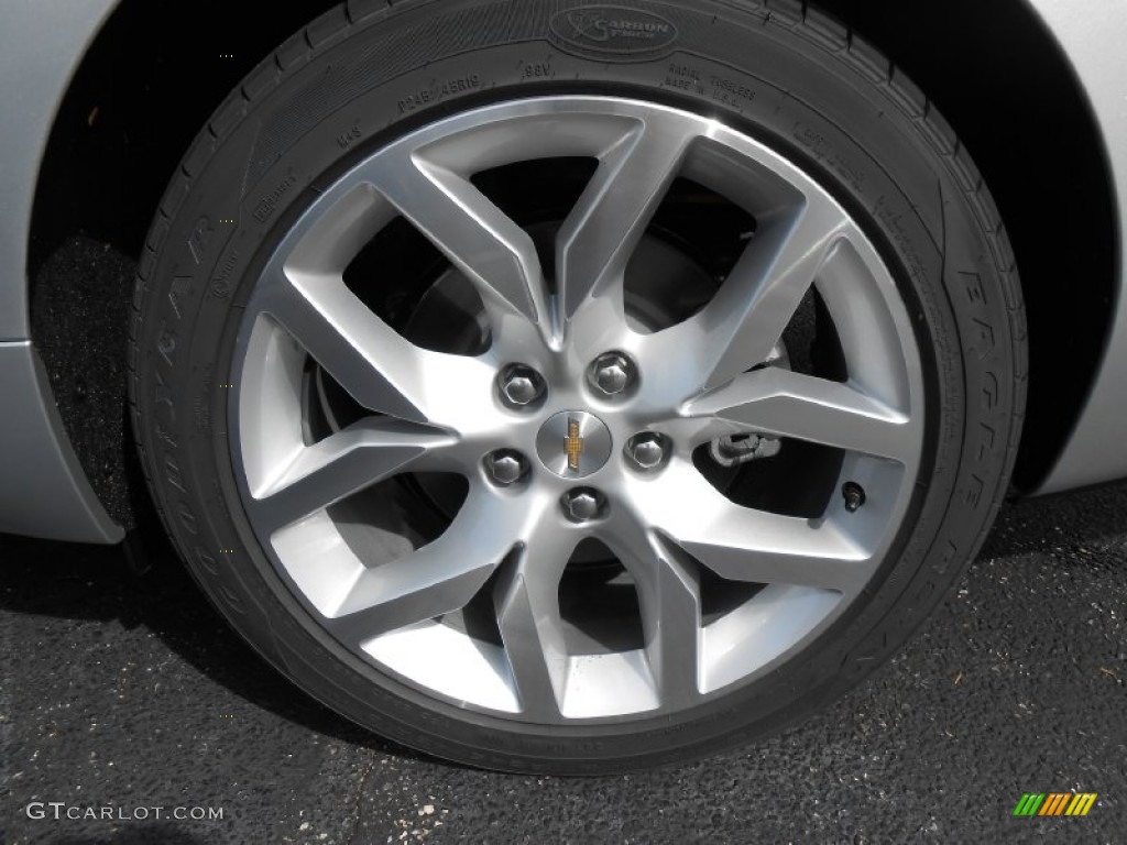 2014 Impala LTZ - Silver Ice Metallic / Jet Black photo #11