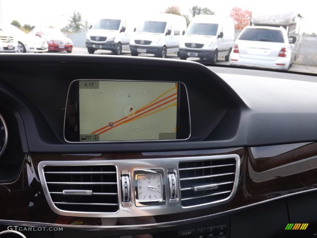 2014 E 350 4Matic Sedan - Black / Black photo #9