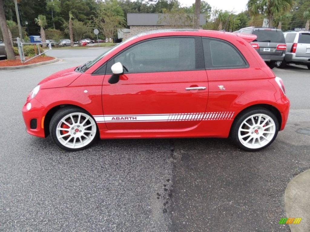 Rosso (Red) 2013 Fiat 500 Abarth Exterior Photo #86560743