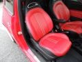Abarth Nero/Rosso/Nero (Black/Red/Black) Front Seat Photo for 2013 Fiat 500 #86560860
