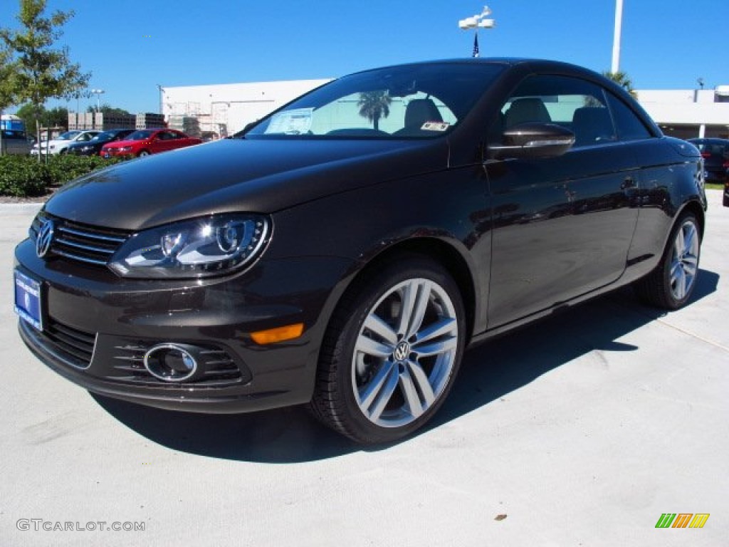 2014 Eos Executive - Black Oak Brown Metallic / Cornsilk Beige photo #3