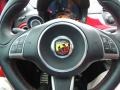 2013 Fiat 500 Abarth Nero/Rosso/Nero (Black/Red/Black) Interior Steering Wheel Photo