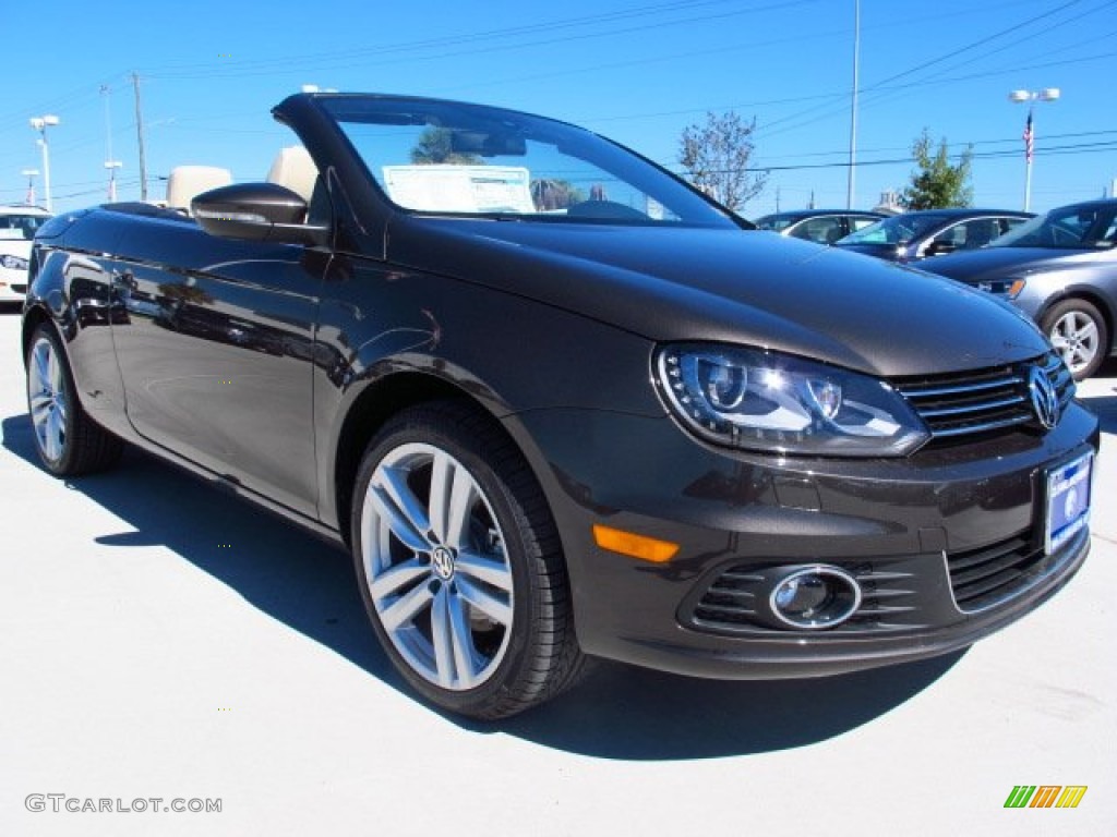 2014 Eos Executive - Black Oak Brown Metallic / Cornsilk Beige photo #8