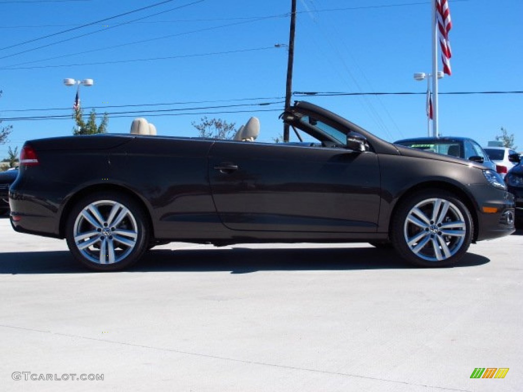 2014 Eos Executive - Black Oak Brown Metallic / Cornsilk Beige photo #10