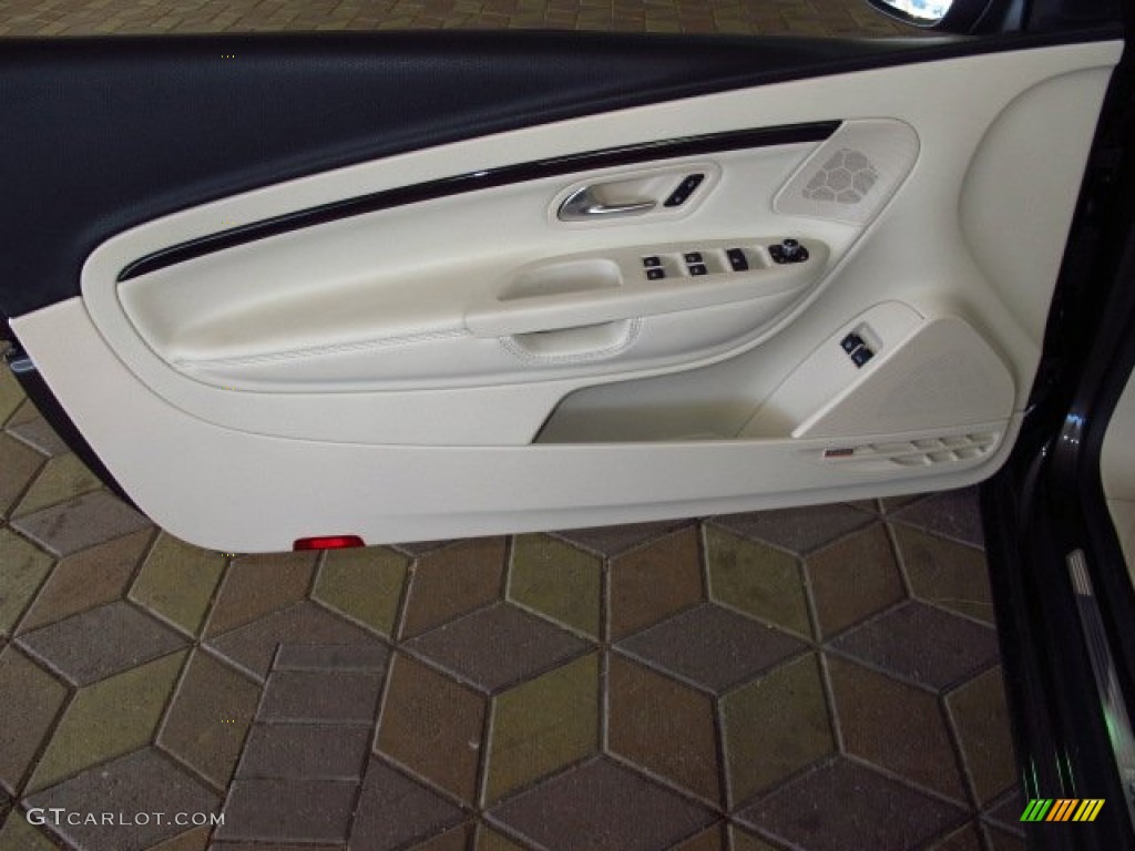 2014 Volkswagen Eos Executive Cornsilk Beige Door Panel Photo #86561247