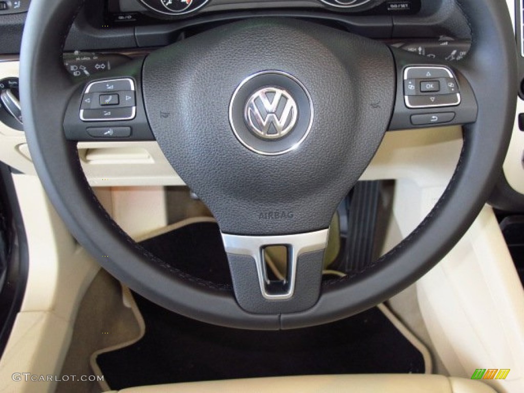 2014 Eos Executive - Black Oak Brown Metallic / Cornsilk Beige photo #19