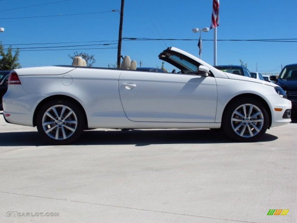 Candy White 2014 Volkswagen Eos Komfort Exterior Photo #86561763