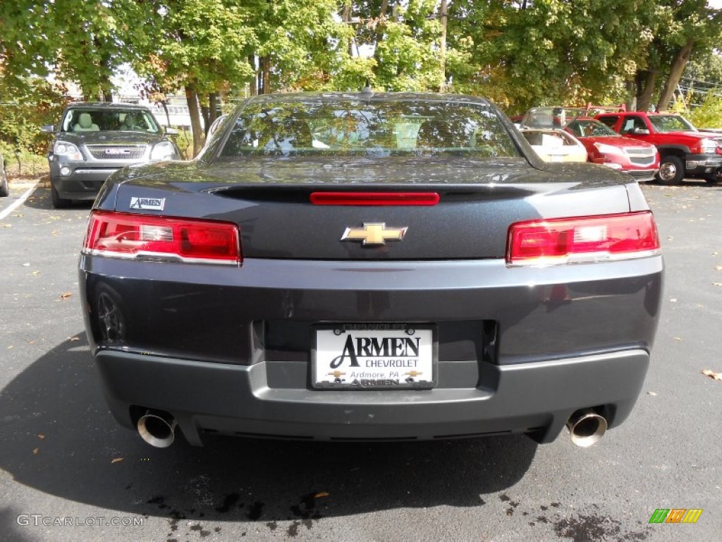 2014 Camaro LT Coupe - Blue Ray Metallic / Black photo #6