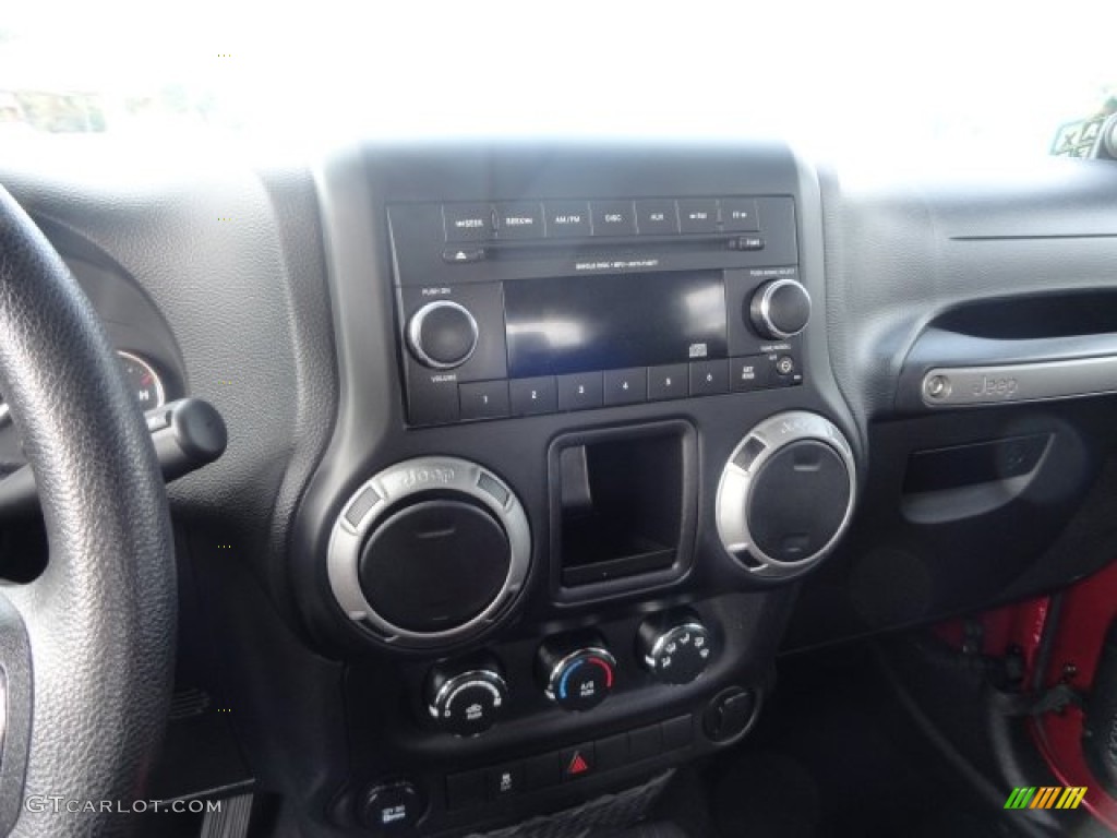 2012 Wrangler Sport 4x4 - Deep Cherry Red Crystal Pearl / Black photo #4