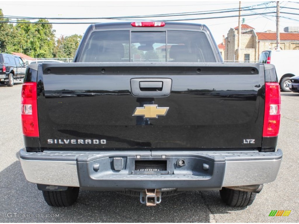 2007 Silverado 1500 LTZ Crew Cab 4x4 - Black / Ebony Black photo #5