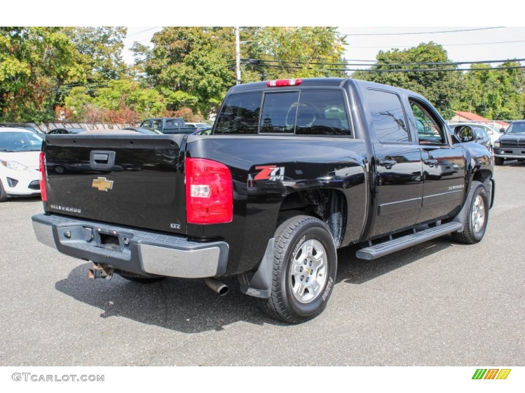 2007 Silverado 1500 LTZ Crew Cab 4x4 - Black / Ebony Black photo #6