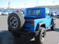 2012 Cosmos Blue Jeep Wrangler Unlimited Sahara Mopar JK-8 Conversion 4x4  photo #4