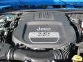 Cosmos Blue - Wrangler Unlimited Sahara Mopar JK-8 Conversion 4x4 Photo No. 7