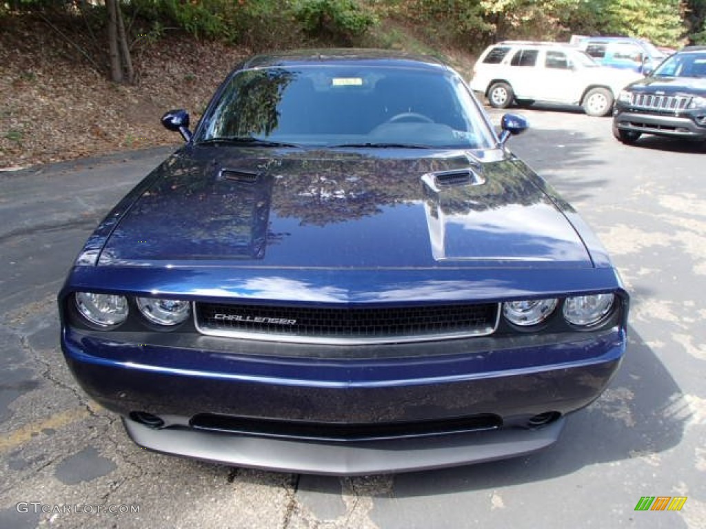 Jazz Blue Pearl Coat 2014 Dodge Challenger SXT Exterior Photo #86564223