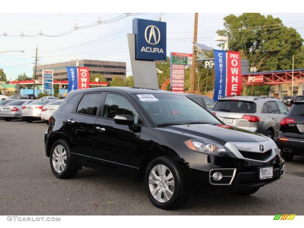 Crystal Black Pearl Acura RDX