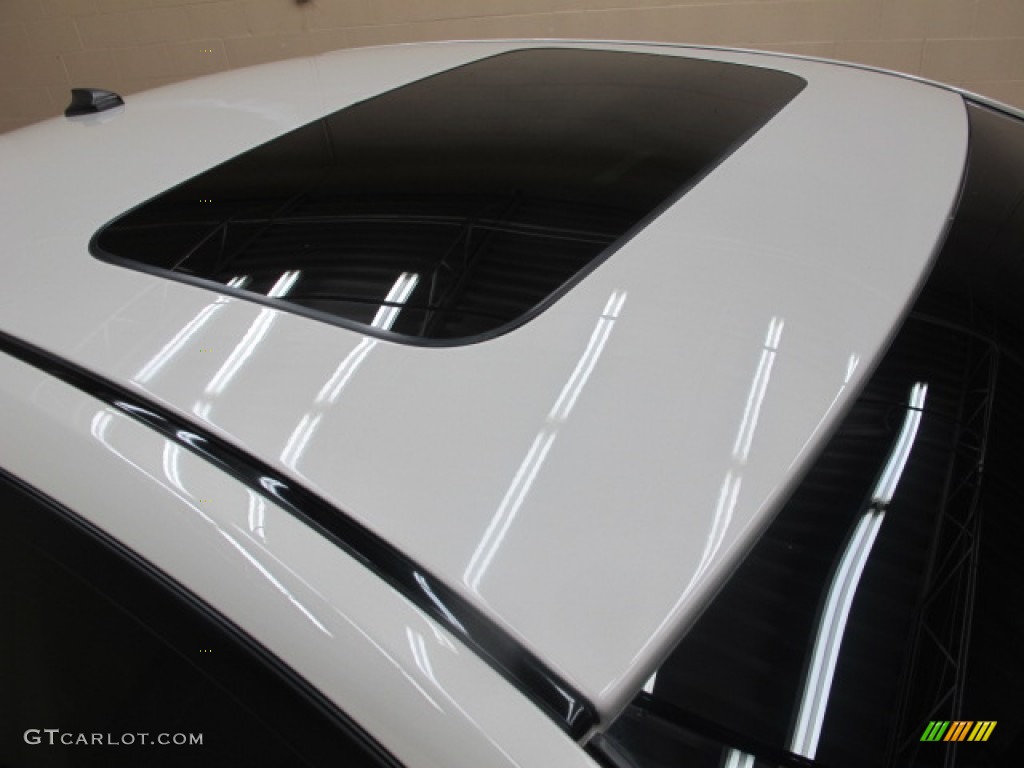 2008 MKZ AWD Sedan - White Suede / Dark Charcoal photo #12