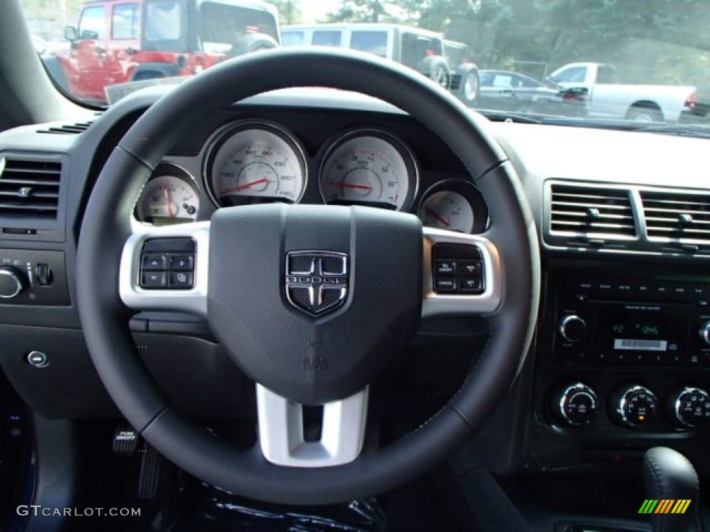 2014 Challenger SXT - Jazz Blue Pearl Coat / Dark Slate Gray photo #18