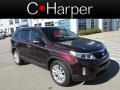 Dark Cherry 2014 Kia Sorento EX V6 AWD