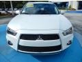 2011 Diamond White Pearl Mitsubishi Outlander SE  photo #8