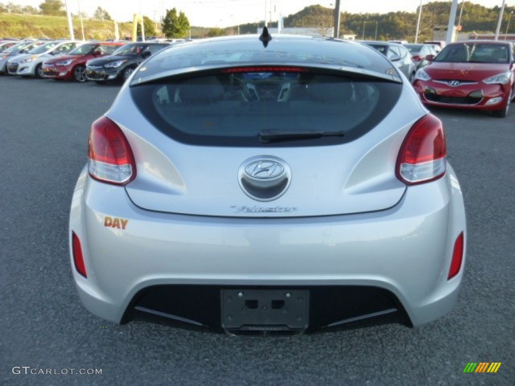 2012 Veloster  - Ironman Silver / Black photo #6