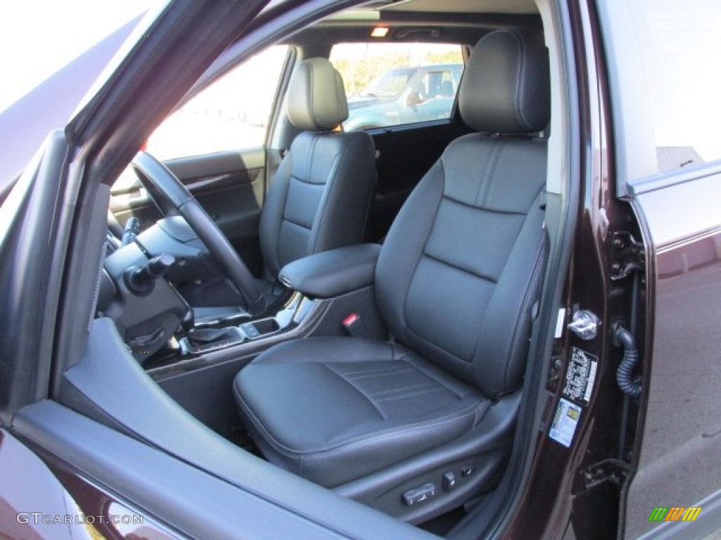 Black Interior 2014 Kia Sorento EX V6 AWD Photo #86566011