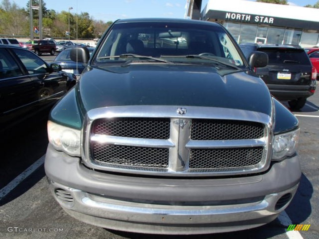 2002 Ram 1500 ST Regular Cab - Forest Green Pearlcoat / Dark Slate Gray photo #2