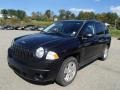 Brilliant Black Crystal Pearl 2009 Jeep Compass Sport Exterior