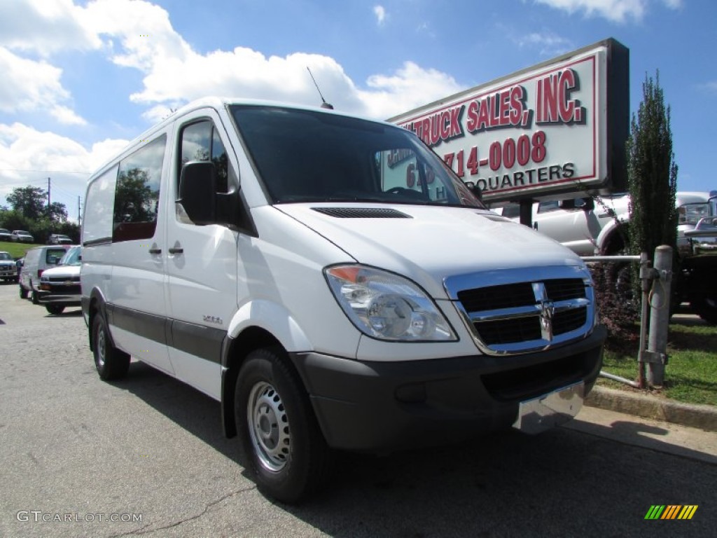 2008 Sprinter Van 2500 Cargo - Arctic White / Gray photo #12