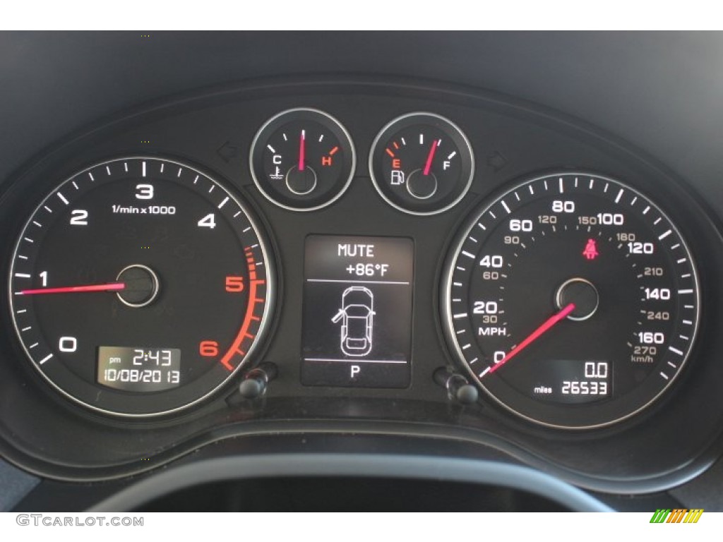 2010 Audi A3 2.0 TDI Gauges Photos