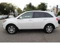 Aspen White Pearl 2009 Acura MDX Technology Exterior