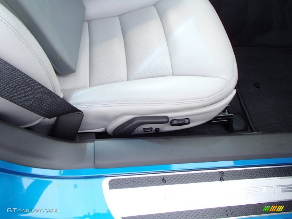 2011 Corvette Grand Sport Coupe - Supersonic Blue Metallic / Titanium Gray photo #13