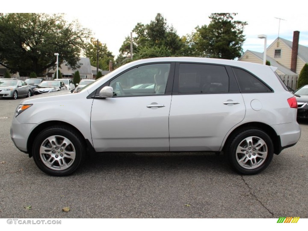 Billet Silver Metallic 2009 Acura MDX Standard MDX Model Exterior Photo #86569515