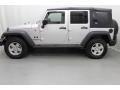 Bright Silver Metallic 2008 Jeep Wrangler Unlimited X 4x4 Exterior