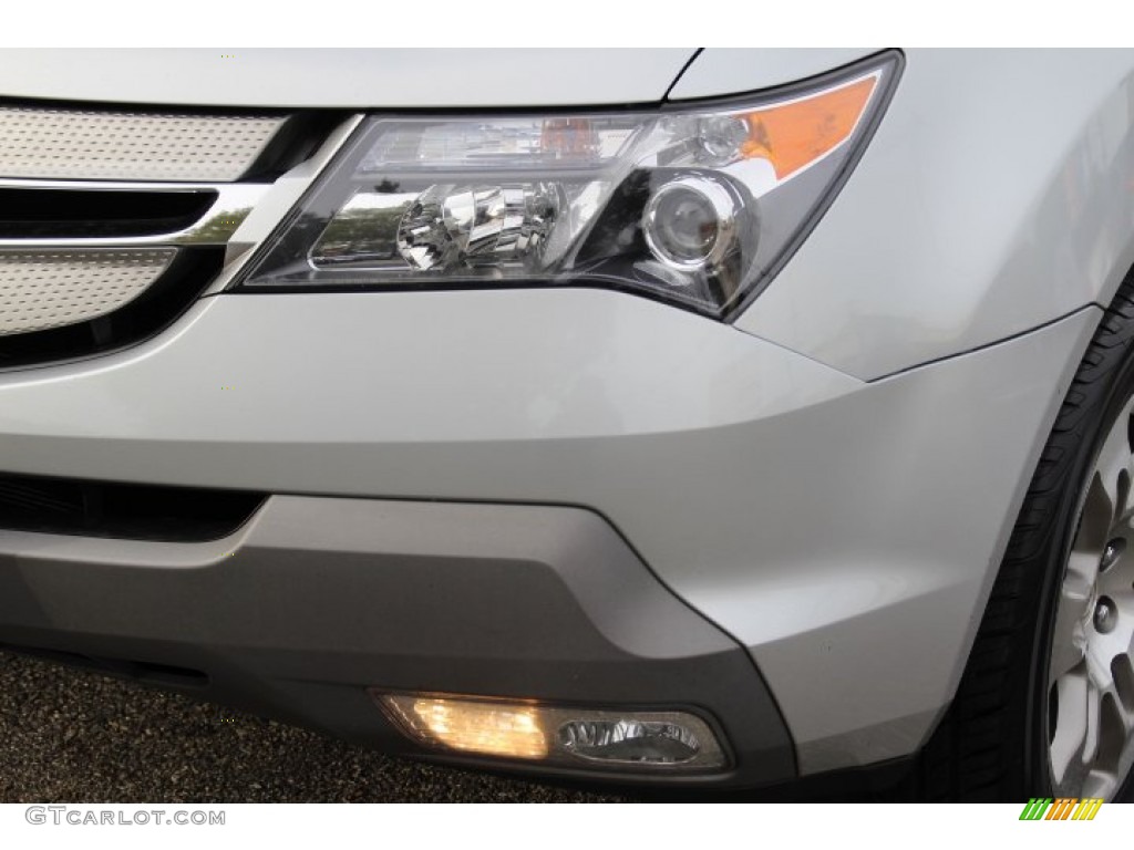 2009 MDX  - Billet Silver Metallic / Taupe photo #30