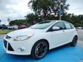 Oxford White 2014 Ford Focus SE Hatchback Exterior