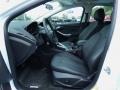 Charcoal Black 2014 Ford Focus SE Hatchback Interior Color