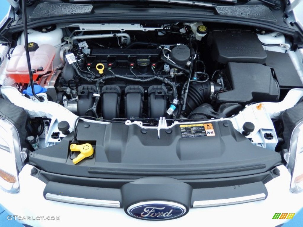 2014 Ford Focus SE Hatchback 2.0 Liter GDI DOHC 16-Valve Ti-VCT Flex-Fuel 4 Cylinder Engine Photo #86570577