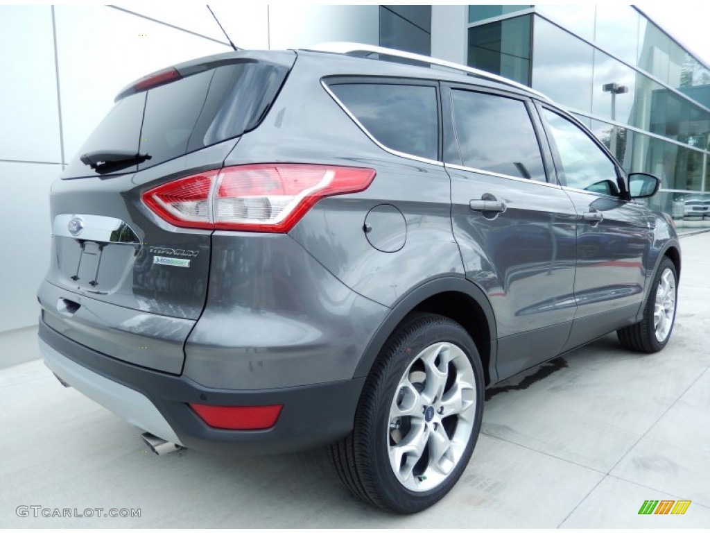 2014 Escape Titanium 1.6L EcoBoost - Sterling Gray / Medium Light Stone photo #2