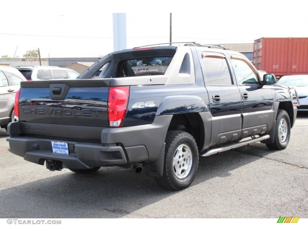 2004 Avalanche 1500 4x4 - Dark Blue Metallic / Dark Charcoal photo #4