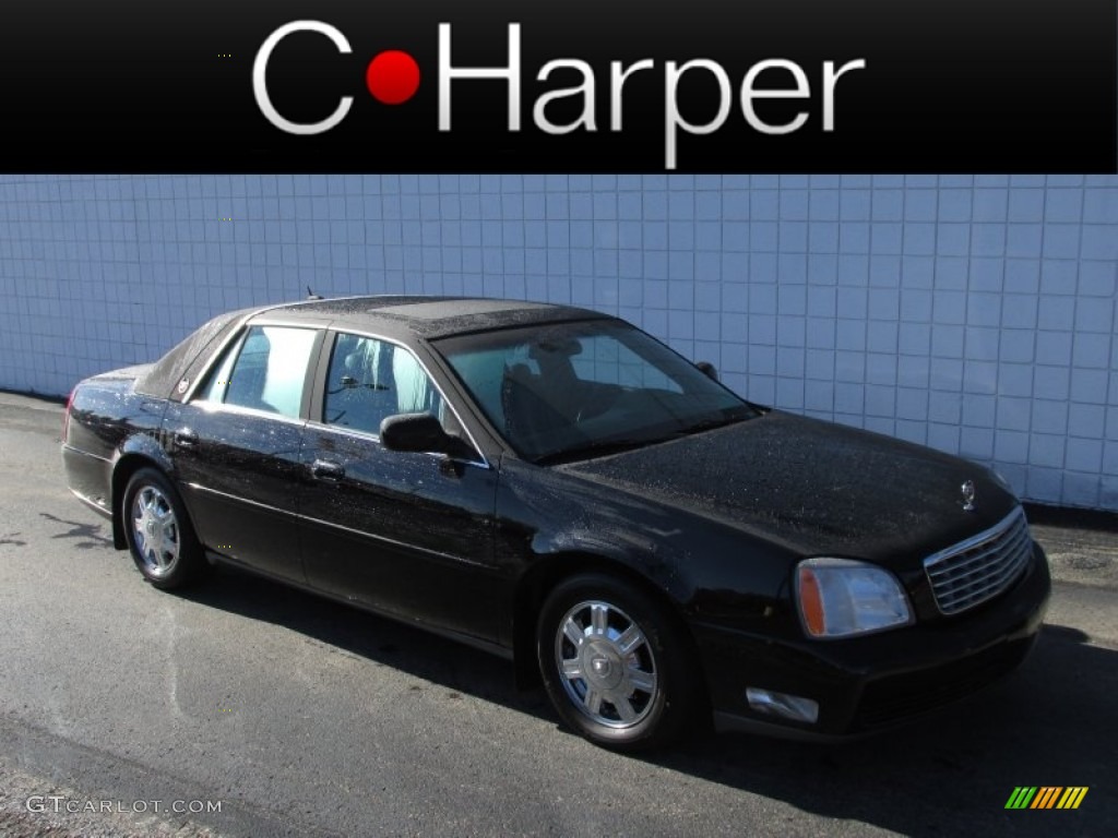 2005 DeVille Sedan - Black Raven / Black photo #1