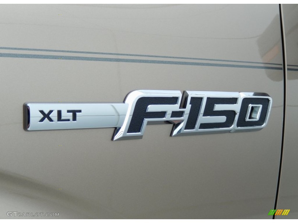 2013 F150 XLT SuperCrew 4x4 - Pale Adobe Metallic / Adobe photo #5