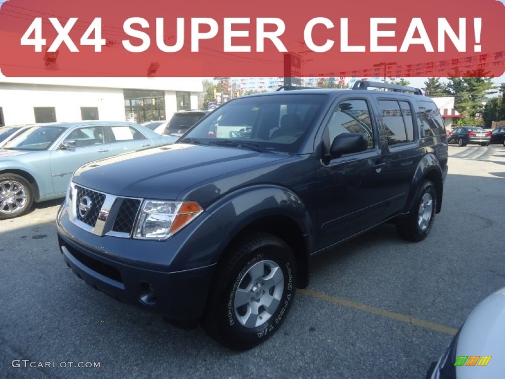 Silverton Blue Pearl Nissan Pathfinder