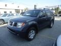 2005 Silverton Blue Pearl Nissan Pathfinder SE 4x4  photo #2