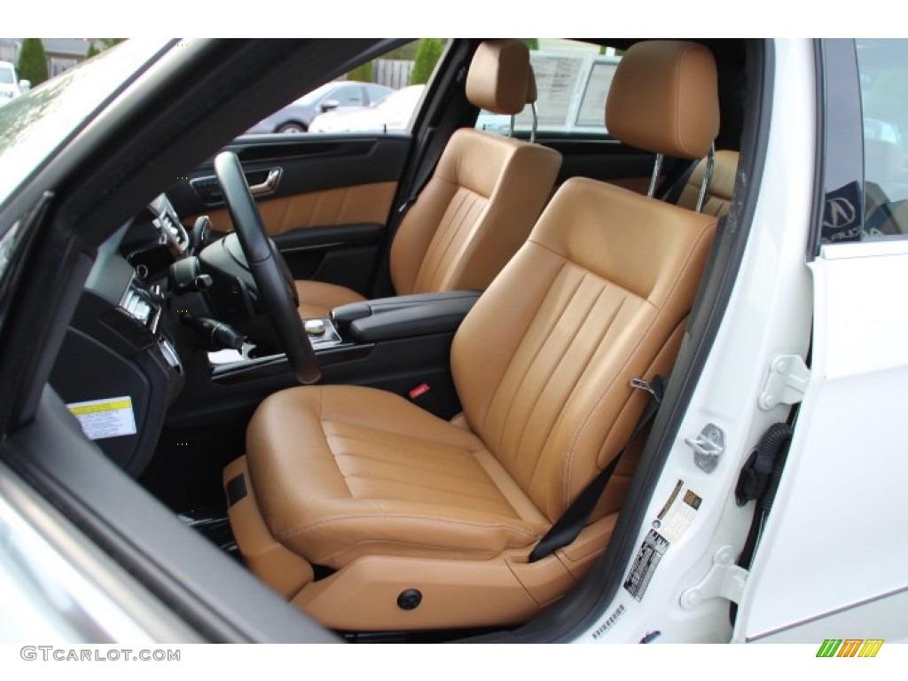 Natural Beige/Black Interior 2011 Mercedes-Benz E 350 4Matic Sedan Photo #86573298