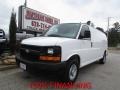 2009 Summit White Chevrolet Express 2500 Extended Cargo Van  photo #1