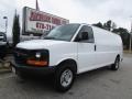 2009 Summit White Chevrolet Express 2500 Extended Cargo Van  photo #2