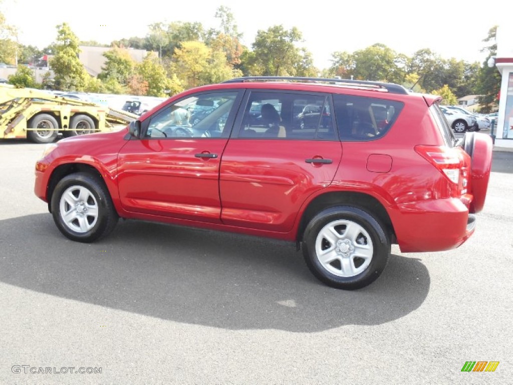 Barcelona Red Metallic 2011 Toyota RAV4 I4 4WD Exterior Photo #86574480