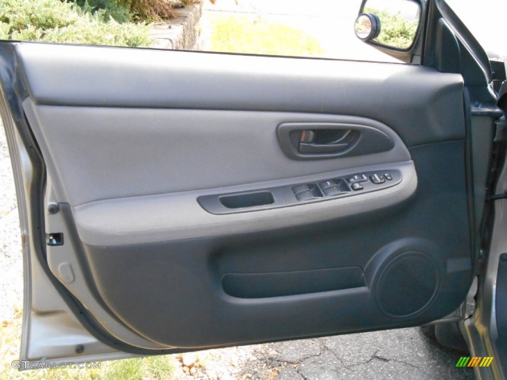 2006 Impreza 2.5i Sedan - Crystal Gray Metallic / Anthracite Black photo #14